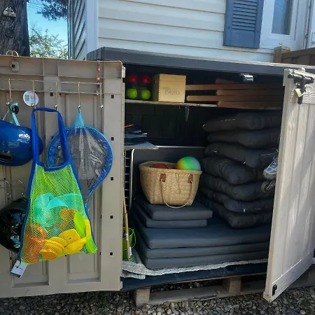 キャンプ場 Mobil-home Cosy Clim&tv-3 *